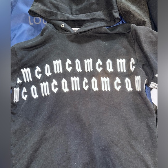 MENS Mcq Alexander Mcqueen Repeat Logo Hoodie M - Picture 6 of 11